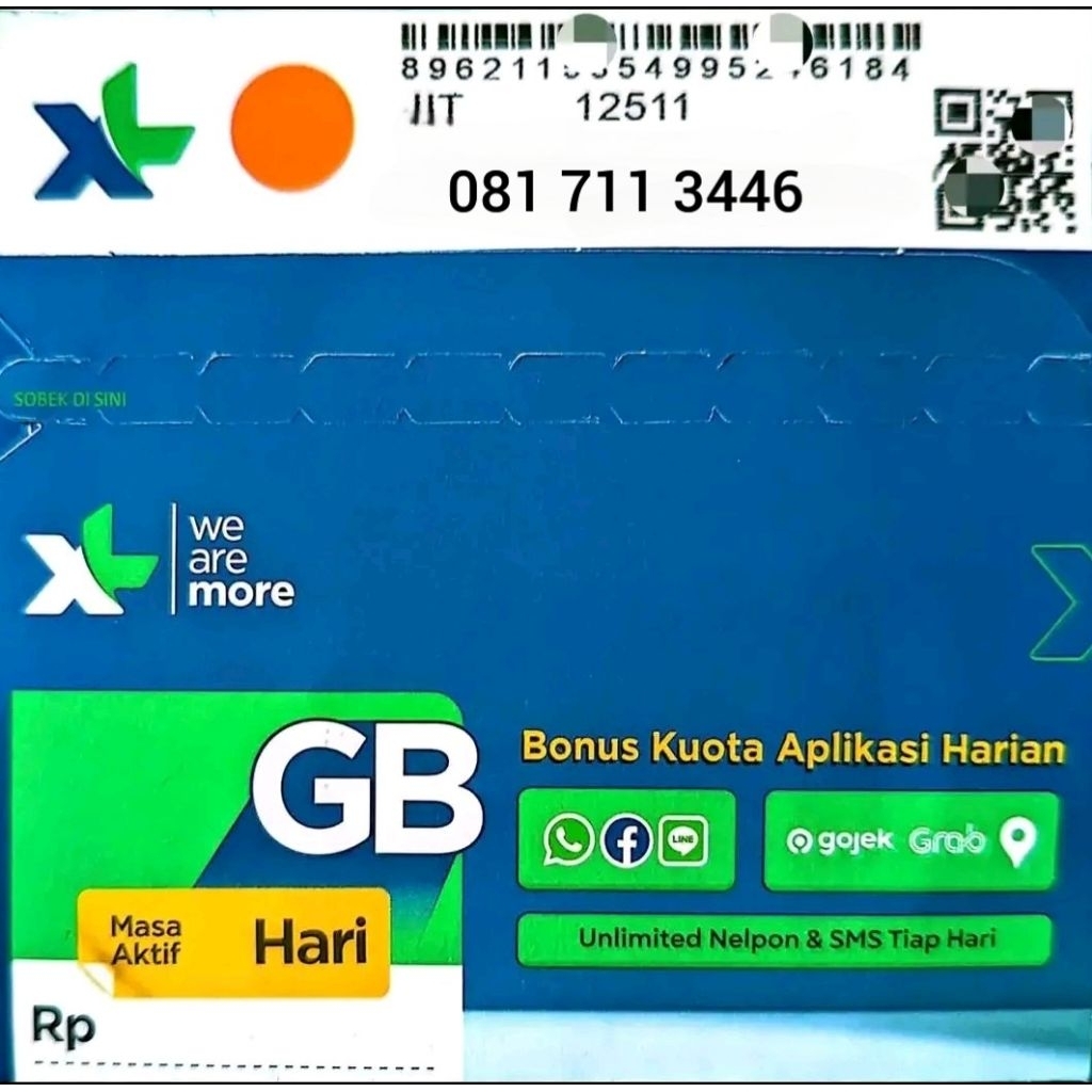 XL  10 digit