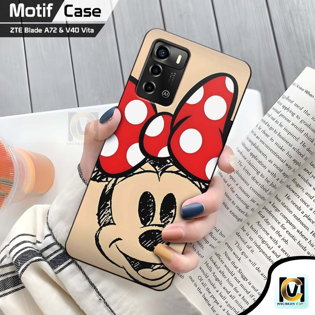 CASE ZTE BLADE A72 & ZTE BLADE V40 VITA | SILIKON LENTUR CASING SOFTCASE PELINDUNG HP ZTE BLADE A72 