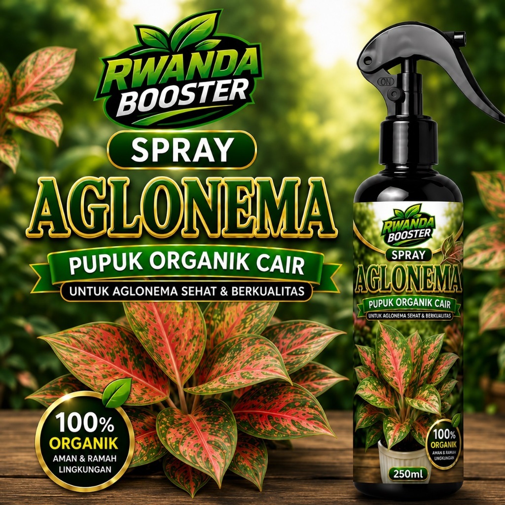 rwanda booster aglonema, pupuk aglonema, pupuk organik cair aglonema, pupuk organik cair, pupuk tana