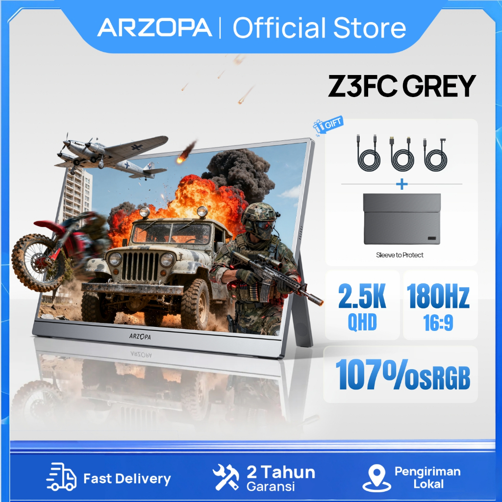 ARZOPA Z3FC Monitor Portable