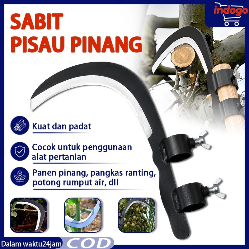 Pisau Pinang Adjustable Sabit Pisau Pinang Sabit Arit Rumput Pemangkas