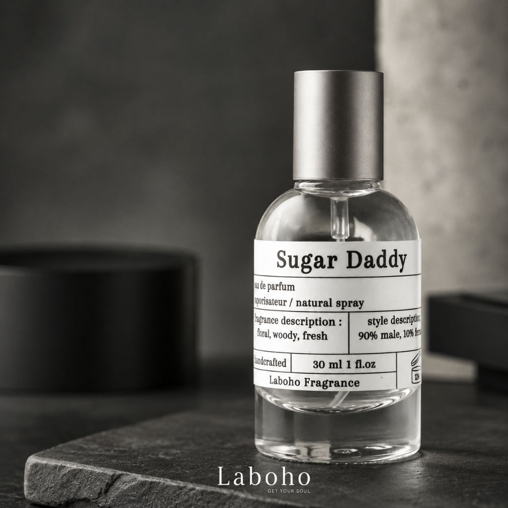 Larys - Laboho Fragrance Sugar Daddy Eau De Parfum Pria - Wangi Spicy Floral Woody Tahan Lama 30ml