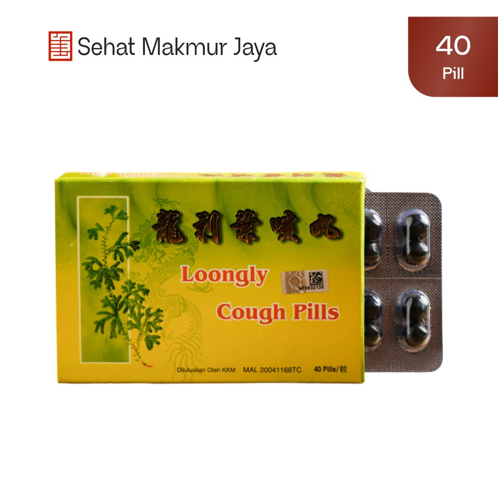 Loongly Cough Pills – Redakan Batuk Berdahak dan Tenggorokan Gatal