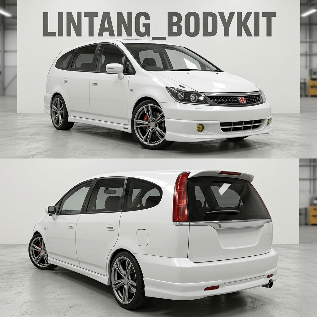 (Ready) bodykit honda stream 2004 bodikit honda stream bodikit