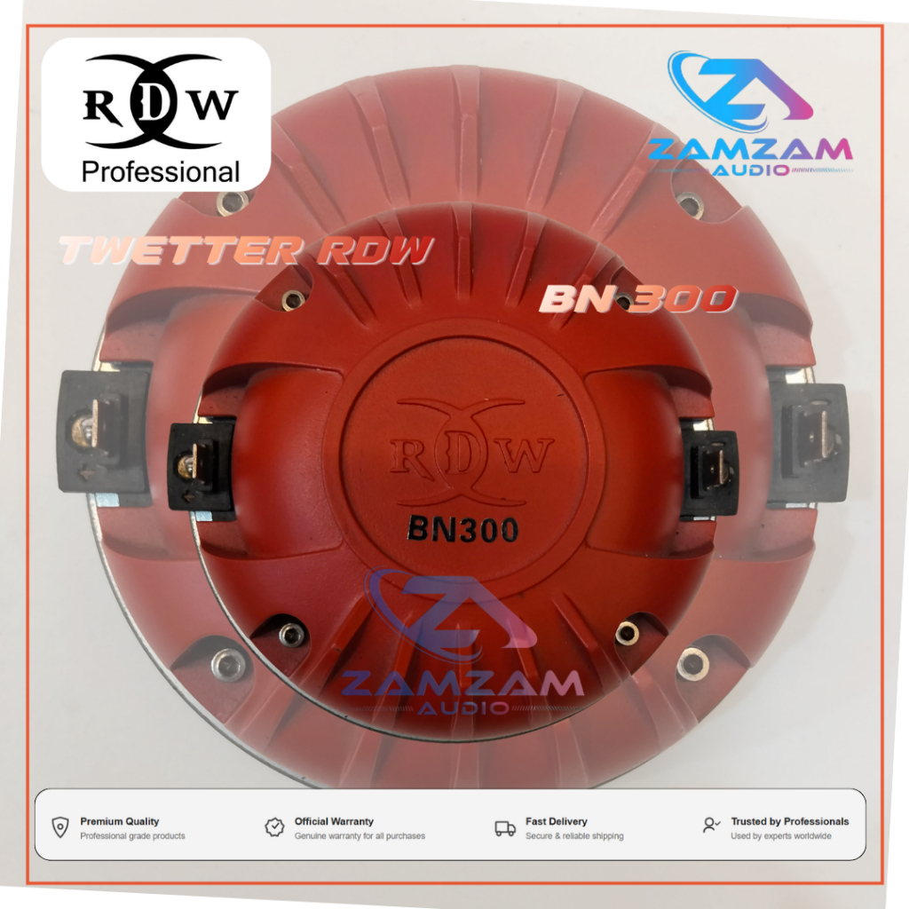Tweeter / Driver Speaker RDW BN 300 / BN300 / Tweeter RDW