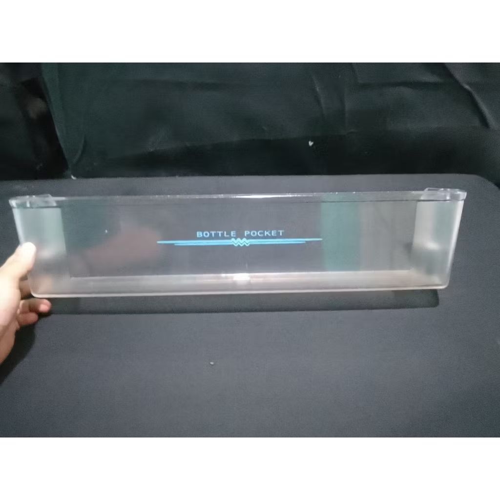 Rak Kulkas Sharp 2 Pintu model lama Bottle Pocket Bawah Ukuran 45 x 8 x 10 cm - Rak Pintu Tempat Bot