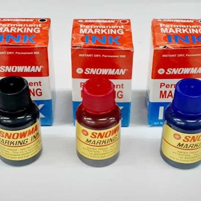 Tinta Refill Spidol Snowman Permanent / Tinta Refill Spidol