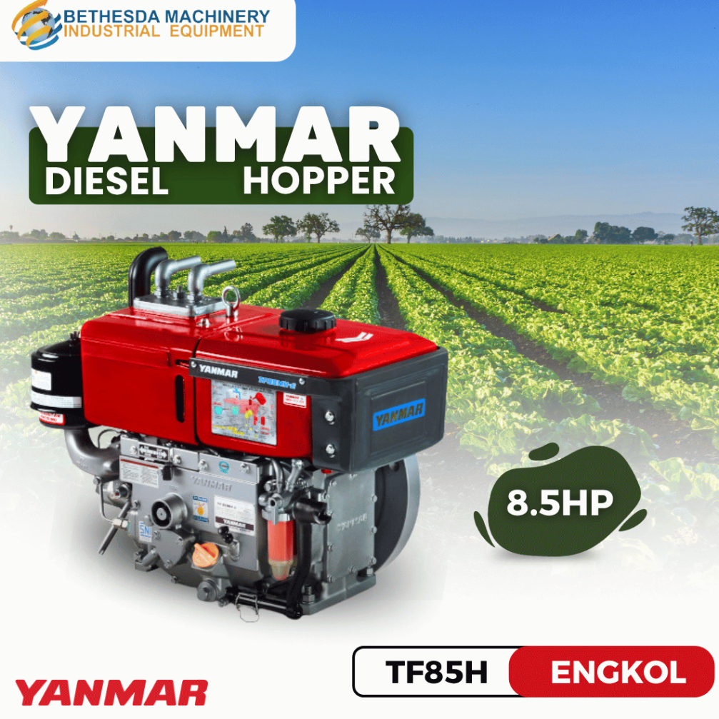 YANMAR DIESEL 8.5 HP Diesel 8.5 PK Tipe TF85H Mesin Penggerak Solar Yanmar