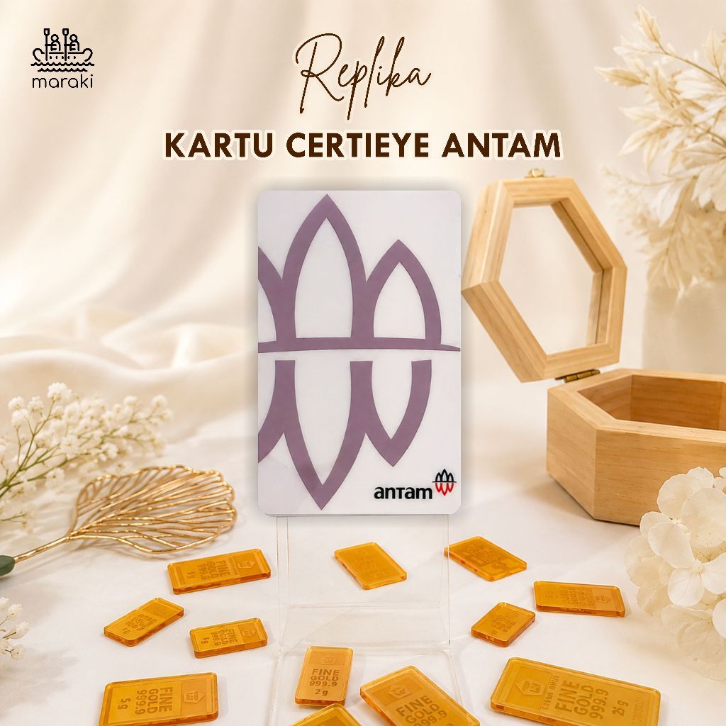 Replika Kartu Antam Certieye