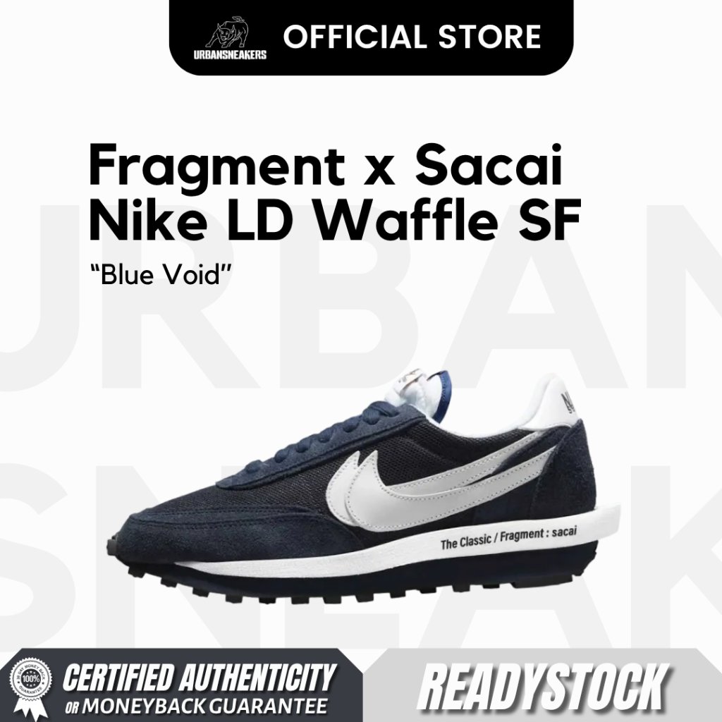 Nike LD Waffle SF x sacai x Fragment Blue Void | DH2684 400