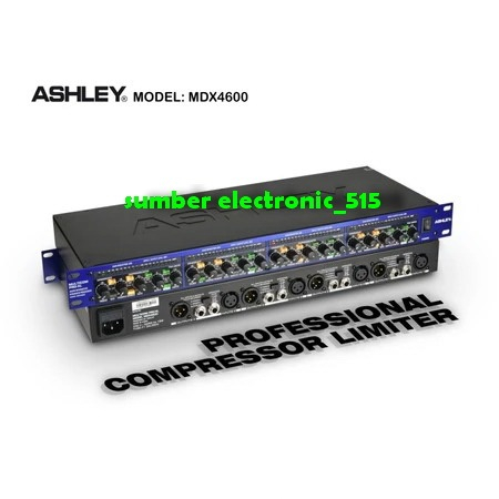 Compressor Ashley Mdx 4600 Mdx4600 Original Multigate Limiter Ashley Mdx4600