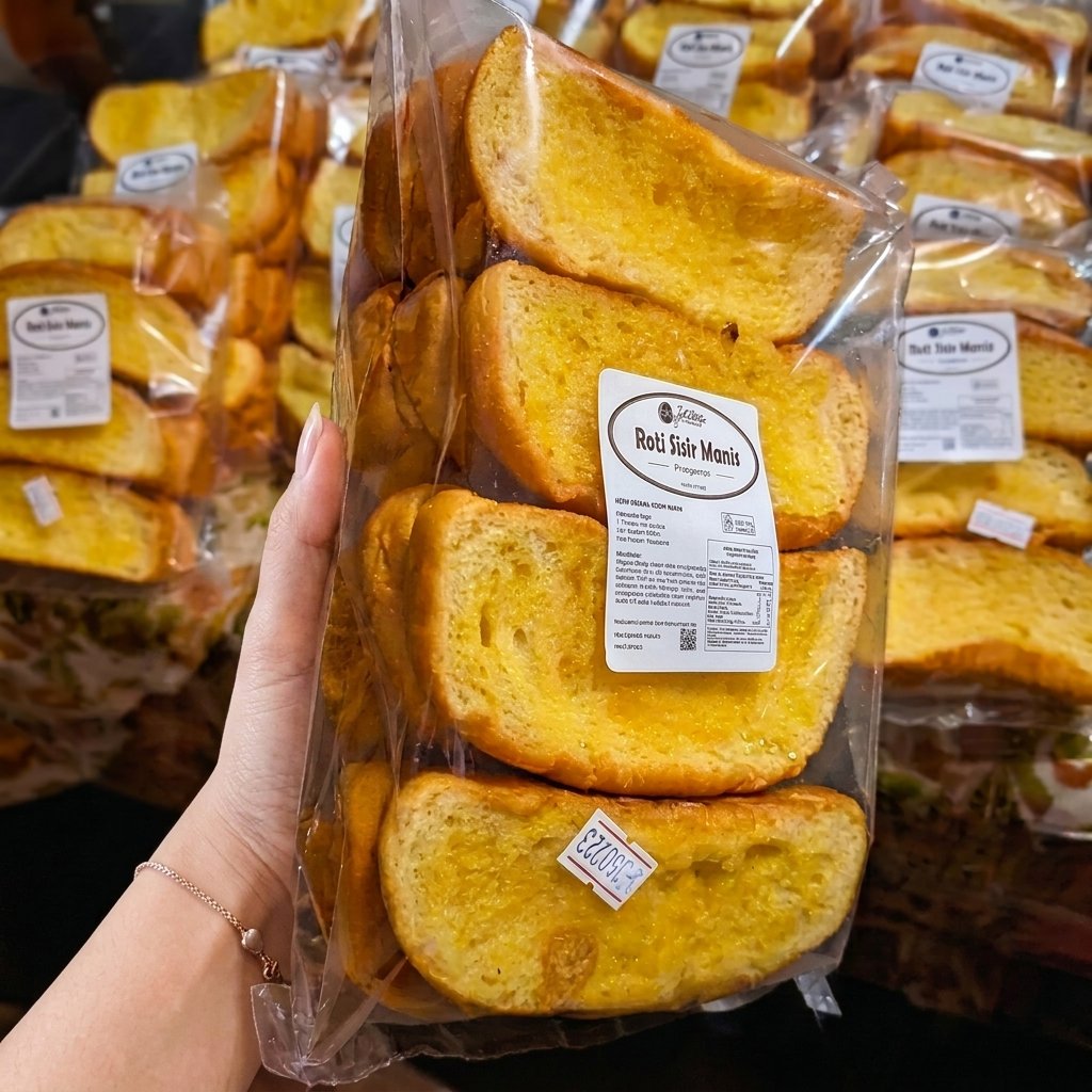 Roti Sisir Jordan Pinggiran Mentega