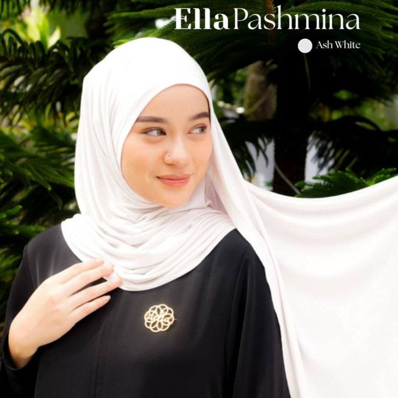 Delia Hijab - Ella Pashmina Hijab Pashmina Elegan Kekinian