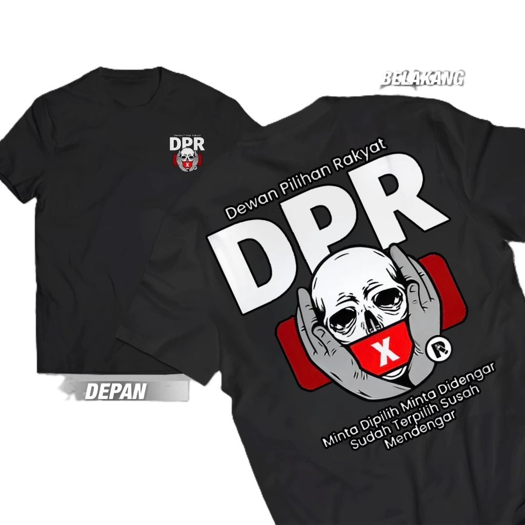 kaos DEWAN PILIHAN RAKYAT DPR kaos Distro DEWAN PILIHAN RAKYAT DPR kaos Pria Wanita