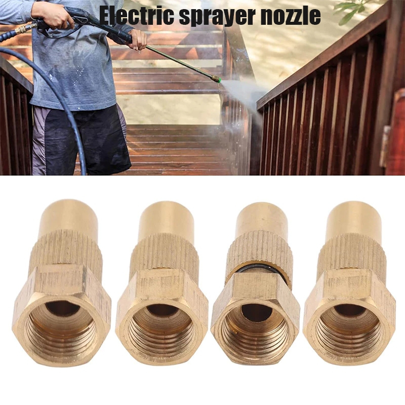 Nozzle Jet Thailand Bahan Kuningan keramik / Nozzle High Pressure Sprayer Mesin