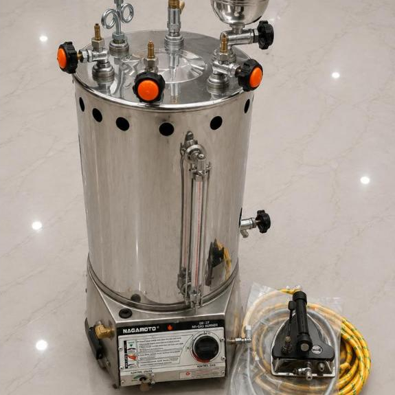 Setrika Boiler Uap Nagamoto 25 Liter Bekas Like New Mulus No Minus