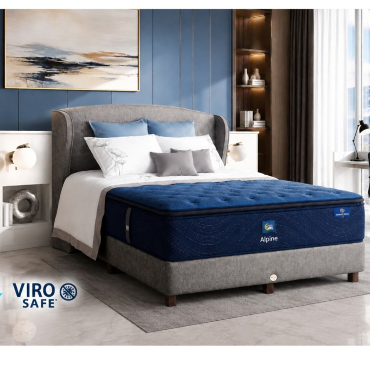 Full Set Kasur Springbed Serta Alpine