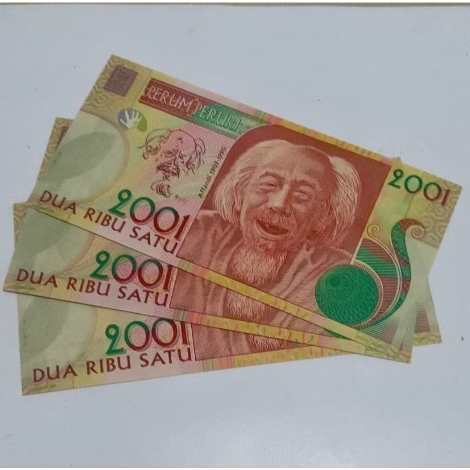 uang testnote peruri affandi UNC/gress