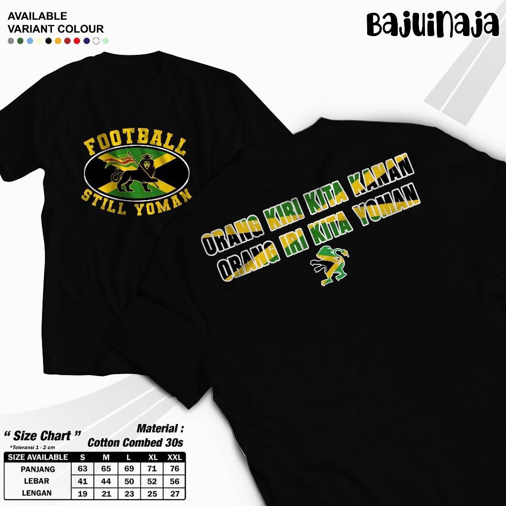Kaos Football still Yoman,baju jamaica yoman 30s