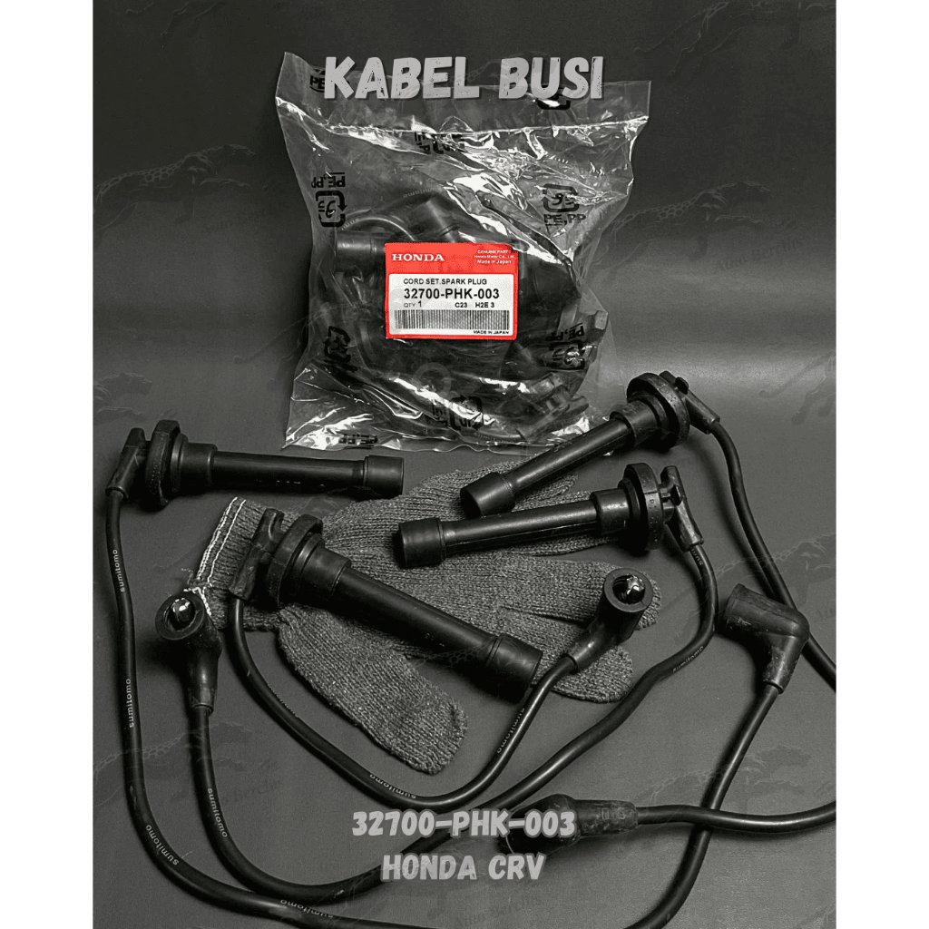 KABEL BUSI CABLE CORD SET HONDA CRV 1997-2002 ~ 32700-PHK-003 // PHK-003