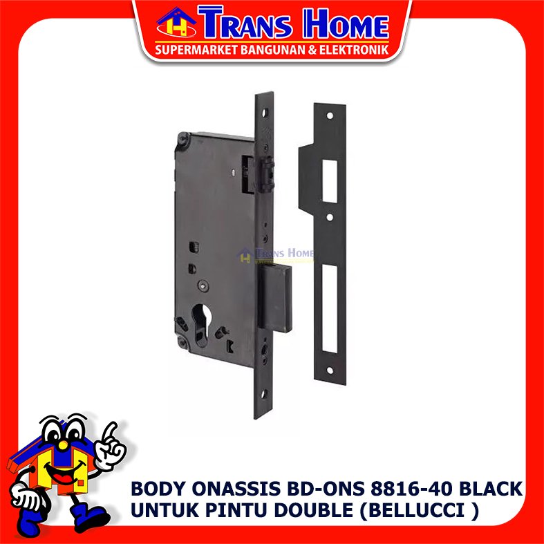Body Bodi Pelor Kunci ONASSIS BD-ONS 8816-40 Black (BELLUCCI)