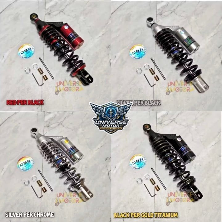 DBS 8899 G+pls Series Shock Belakang Motor Matic Xride Soulgt MioM3 Mio Smile Beat Scoopy Genio Vari