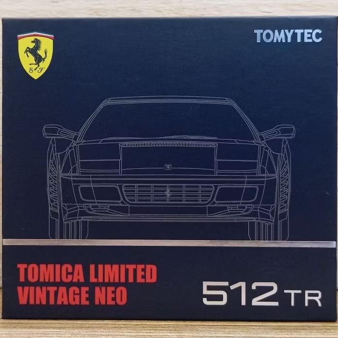 TOMICA LIMITED VINTAGE NEO FERRARI 512 TR BLACK
