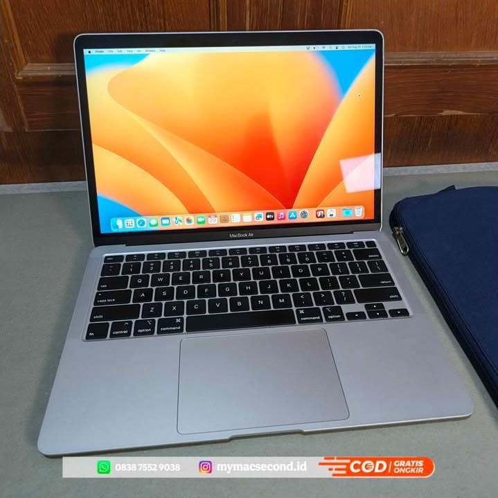 MACBOOK AIR 2020 INTEL CORE I3 13" SSD 8/128 GB SILVER SECOND INTER