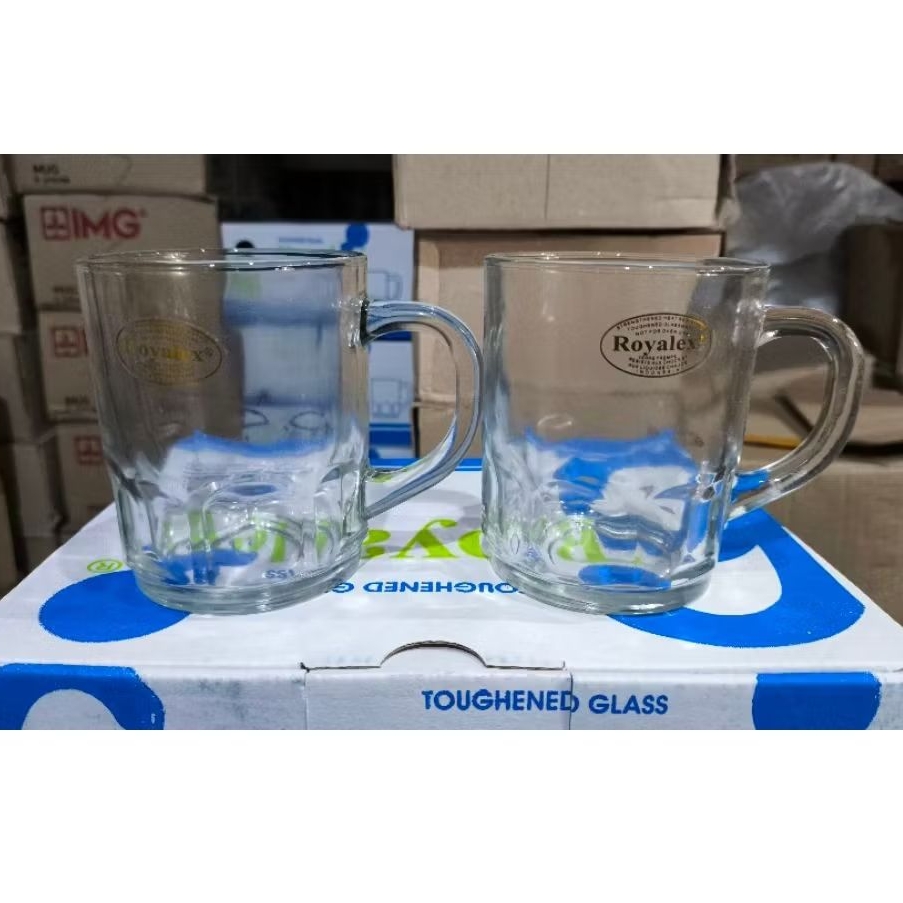 ( 6 PCS ) GELAS KACA ROYALEX RXK255 / GELAS KACA PREMIUM