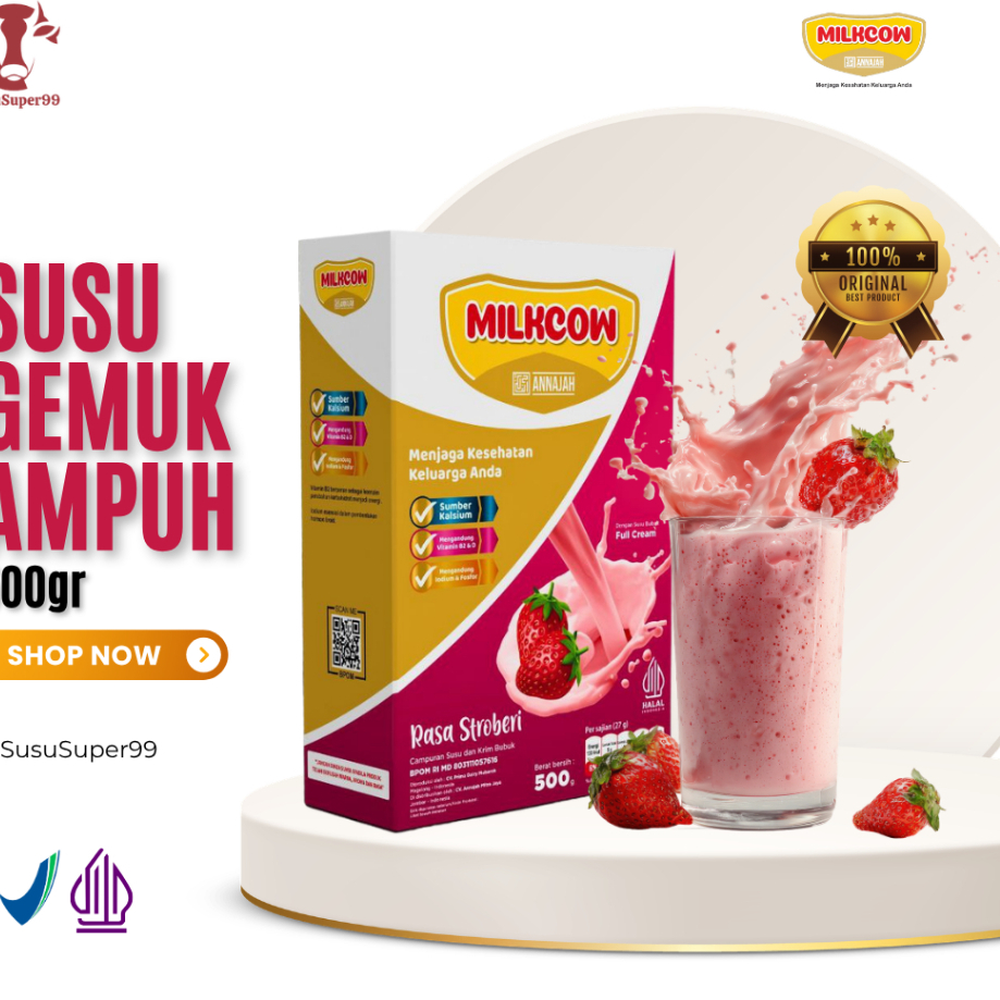 Milkcow - Susu Meningkatkan Nafsu Makan - Bpom