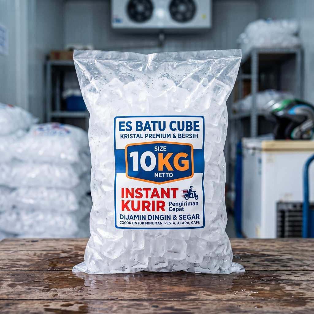 Es Batu Kristal | Ice Cube 10kg