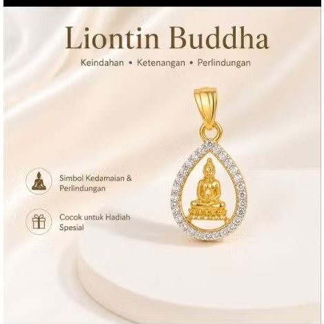 Liontin Buddha
