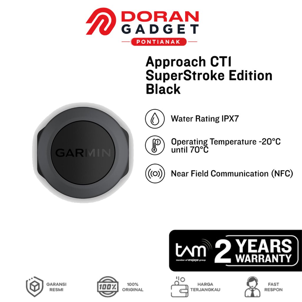 Garmin Approach CT1 SuperStroke Edition Garansi Resmi