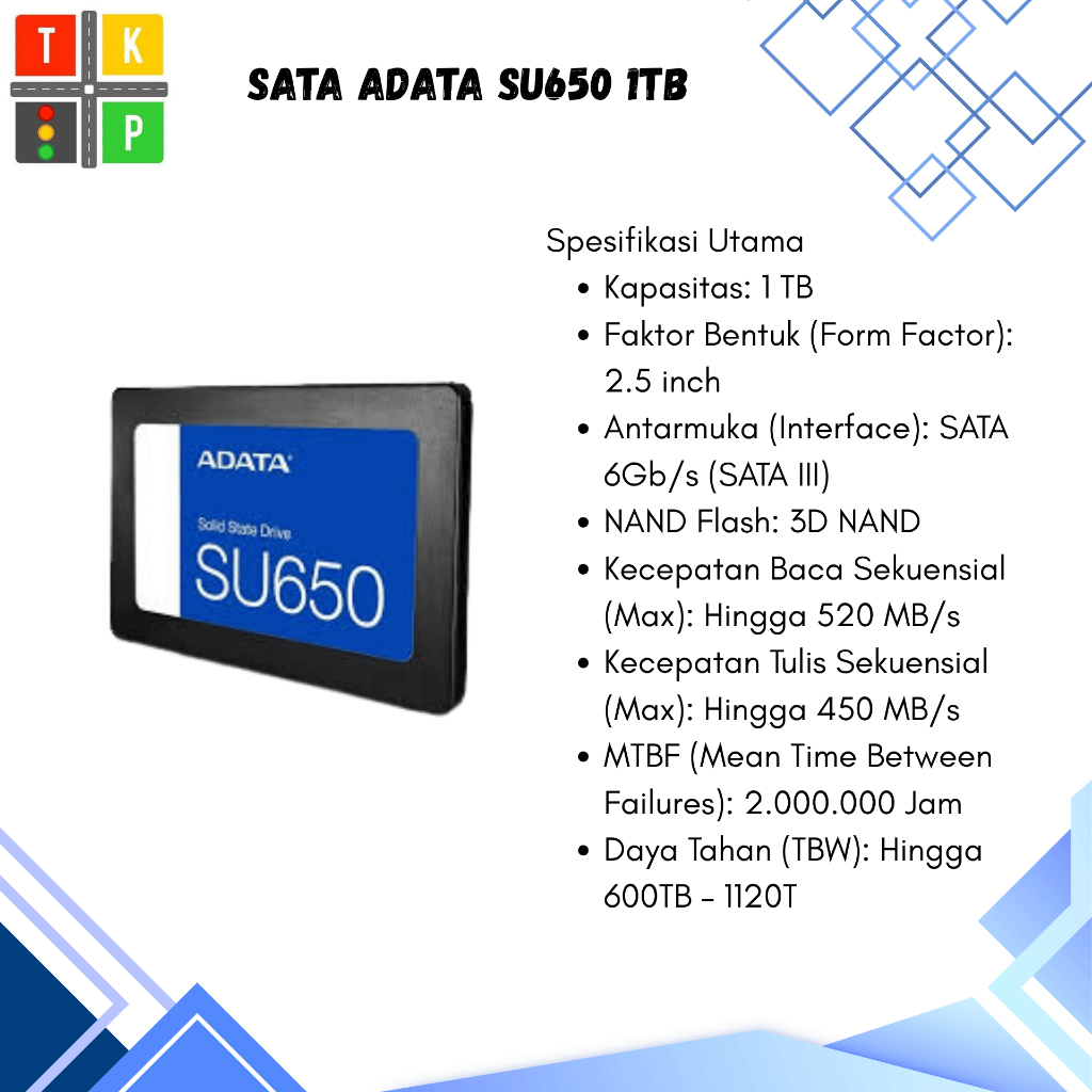 SATA ADATA SU650 1TB
