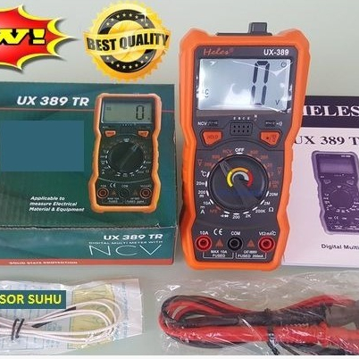 Multi Tester Heles UX 389 Display Digital