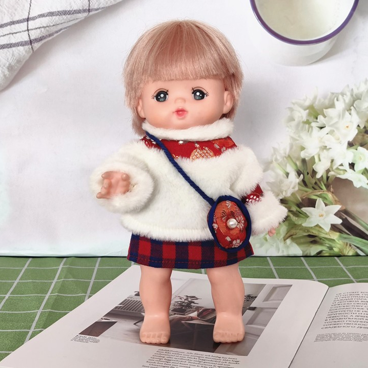 Baju boneka mellchan doll clothes cute baby dress