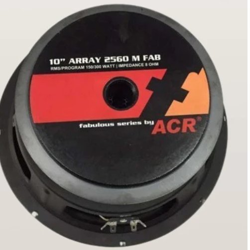 Speaker komponen 10 inch array ACR FABULOUS 2560 M / 2560M Middle Coil 2.4