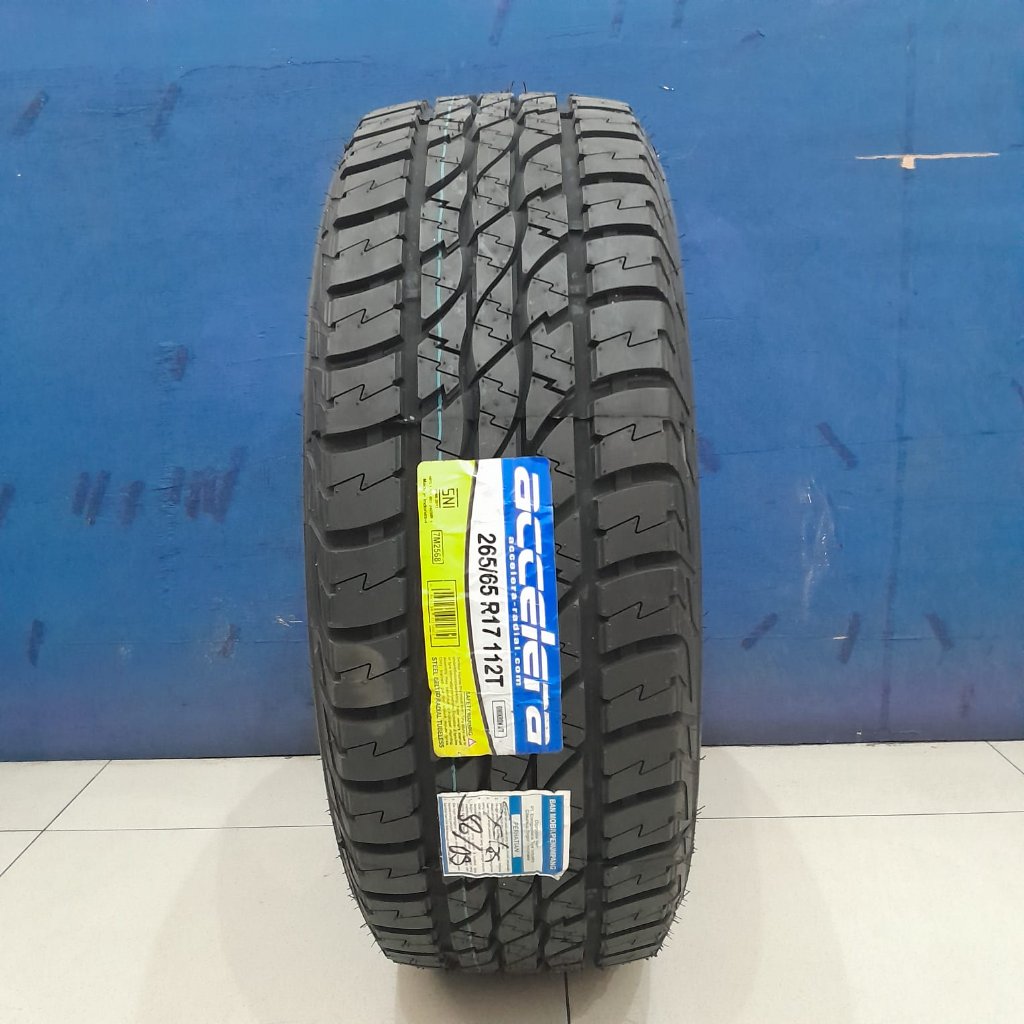 Ban Mobil Pajero Fortuner 265/65 R17 Accelera Omikron A/T - Ban Semi Offroad AT