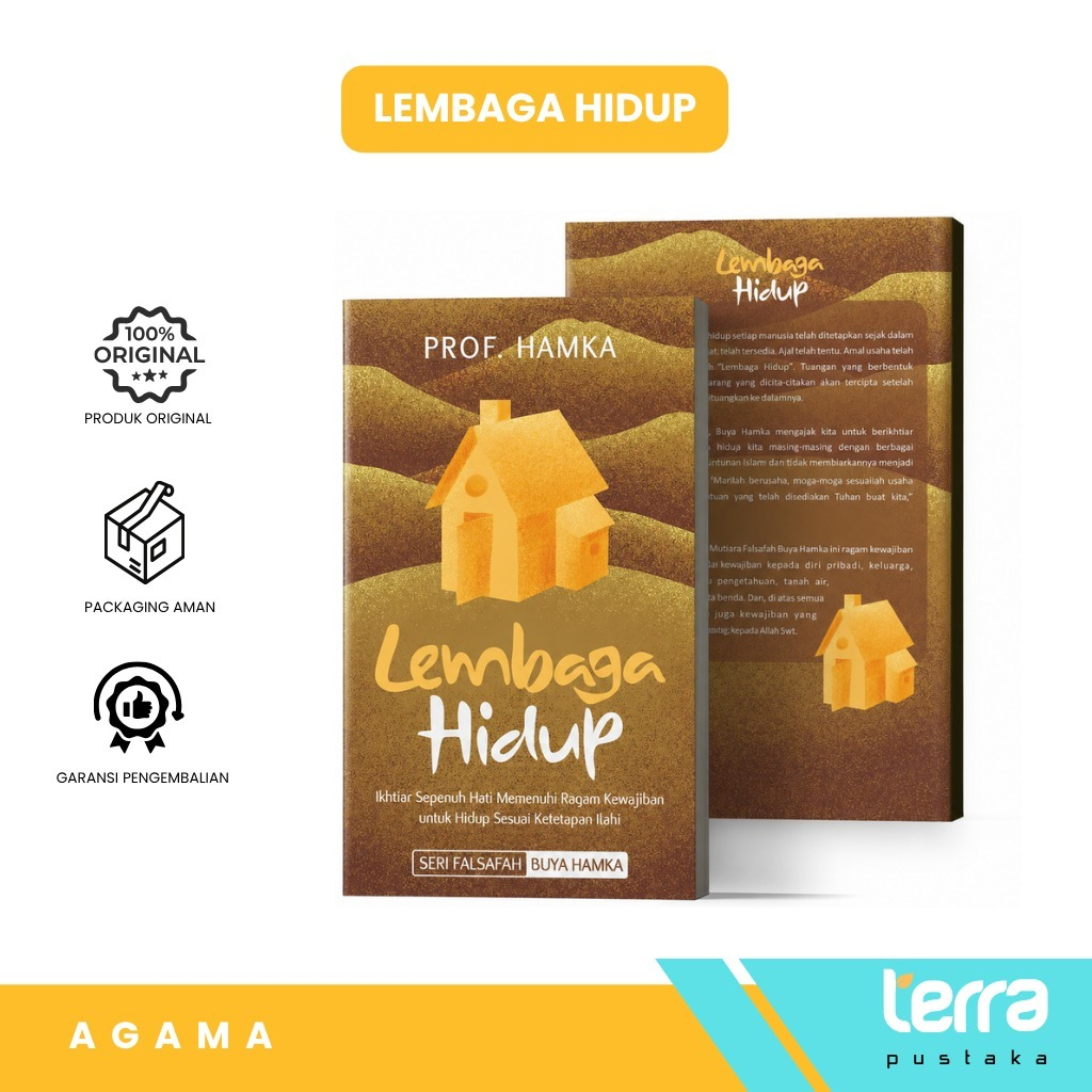 Buku Lembaga Hidup Prof. Hamka Seri Falsafah Buya Hamka Lembaga Hidup