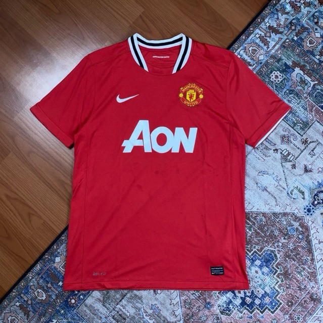 Jersey Home Manchester United AON "NIKE" 2011/2012 Second Original
