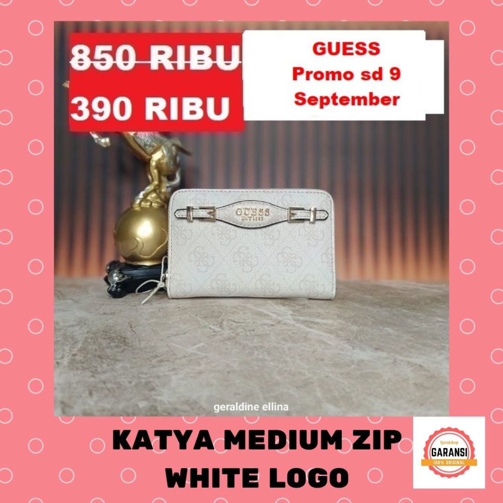 Dompet Guess seri KATYA MEDIUM wallet sale original store