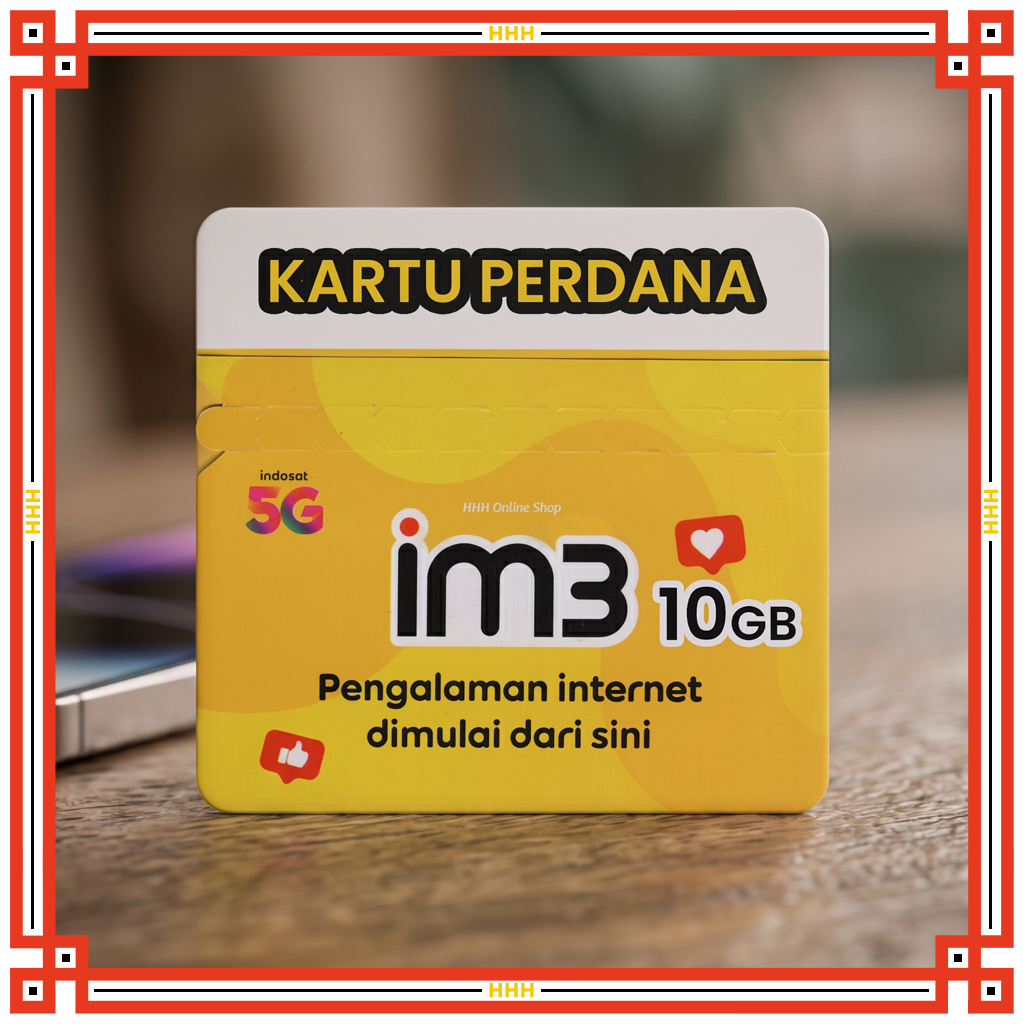 Kartu Perdana IM3 Kuota 10GB | Indosat 5G Lancar dan Stabil Sinyalnya