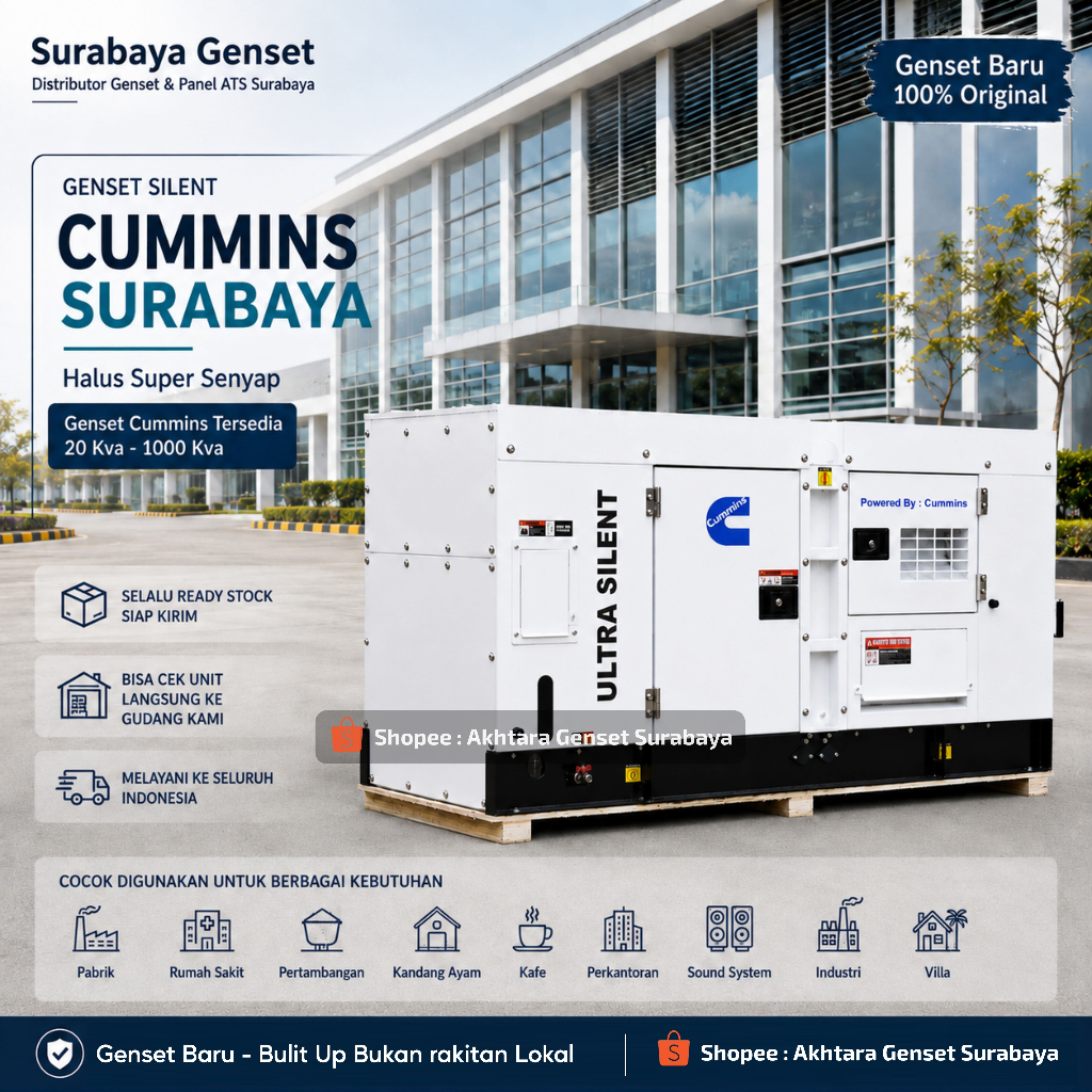 Cummins 50 KVA Diesel Generator