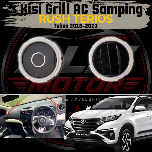 Kisi Grill AC Samping RUSH TERIOS 2022