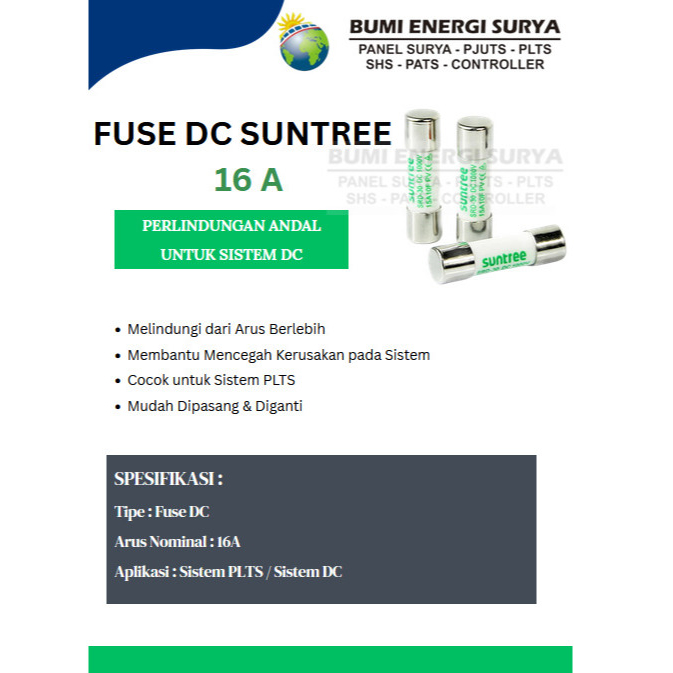 Fuse DC Suntree 16 A