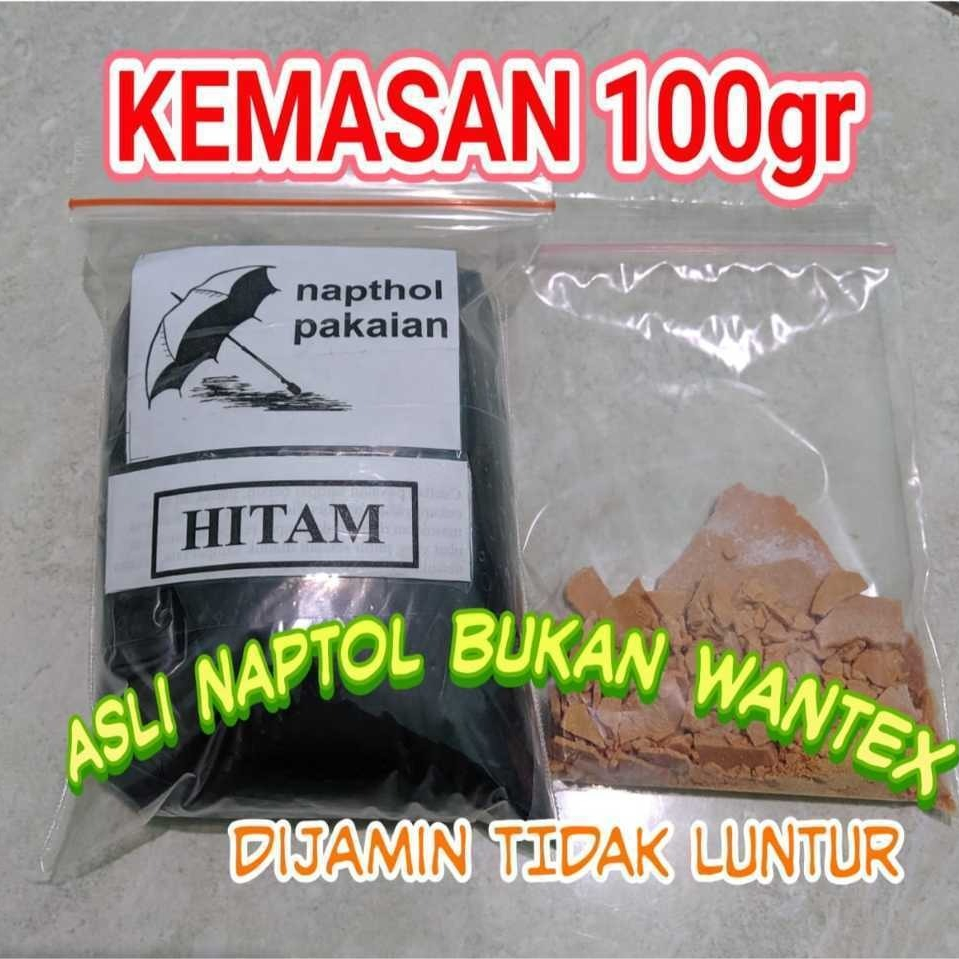 WLY - NAPTOL ORIGINAL PEWARNA PAKAIAN JEANS | NAPTOL HITAM WANTEX PEWARNA PAKAIAN JEANS ASLI