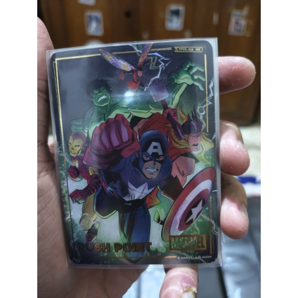 kartu marvel hero rush bahasa Indonesia rush point marvel bp01-128