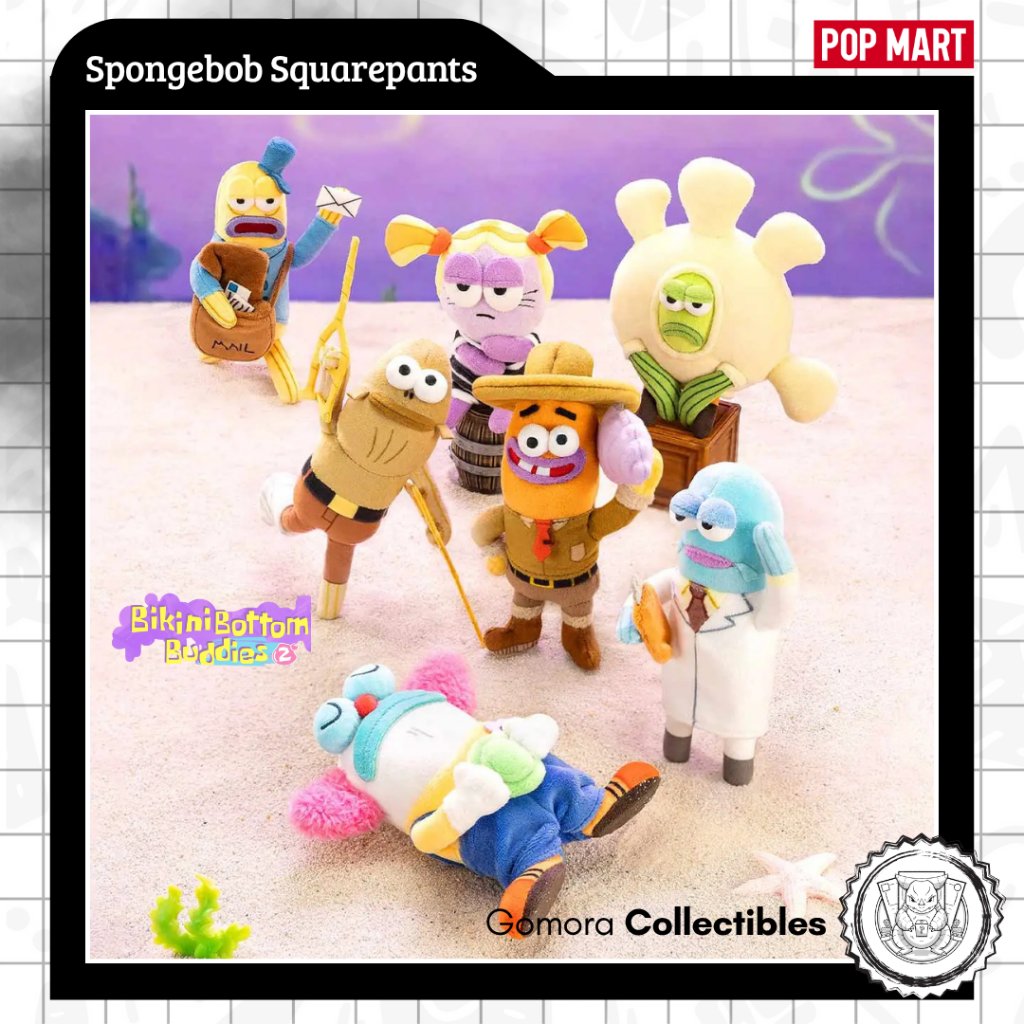 [SELECTED] Pop Mart Residents of Bikini Bottom - Whimsical Plush Part 2
