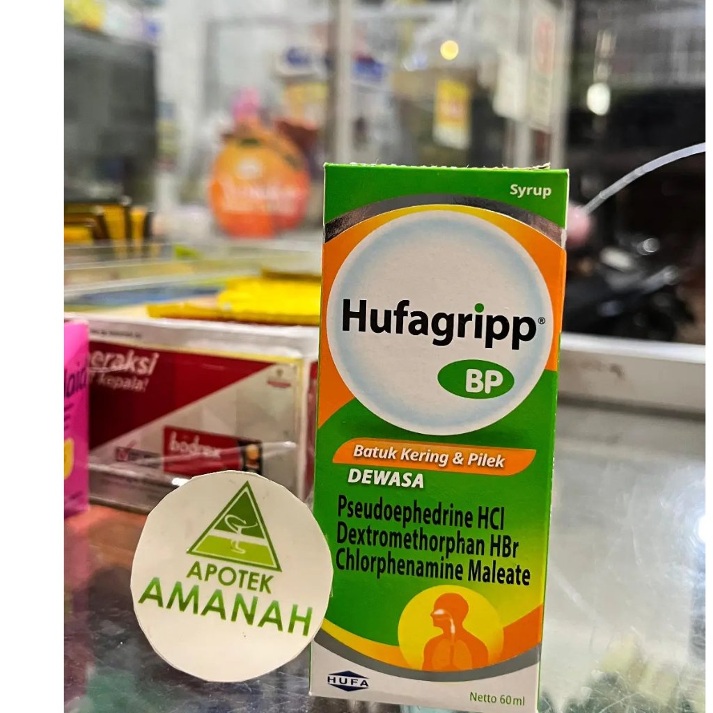 Hufagrip BP Batuk Pilek Dewasa Sirup 60 ml