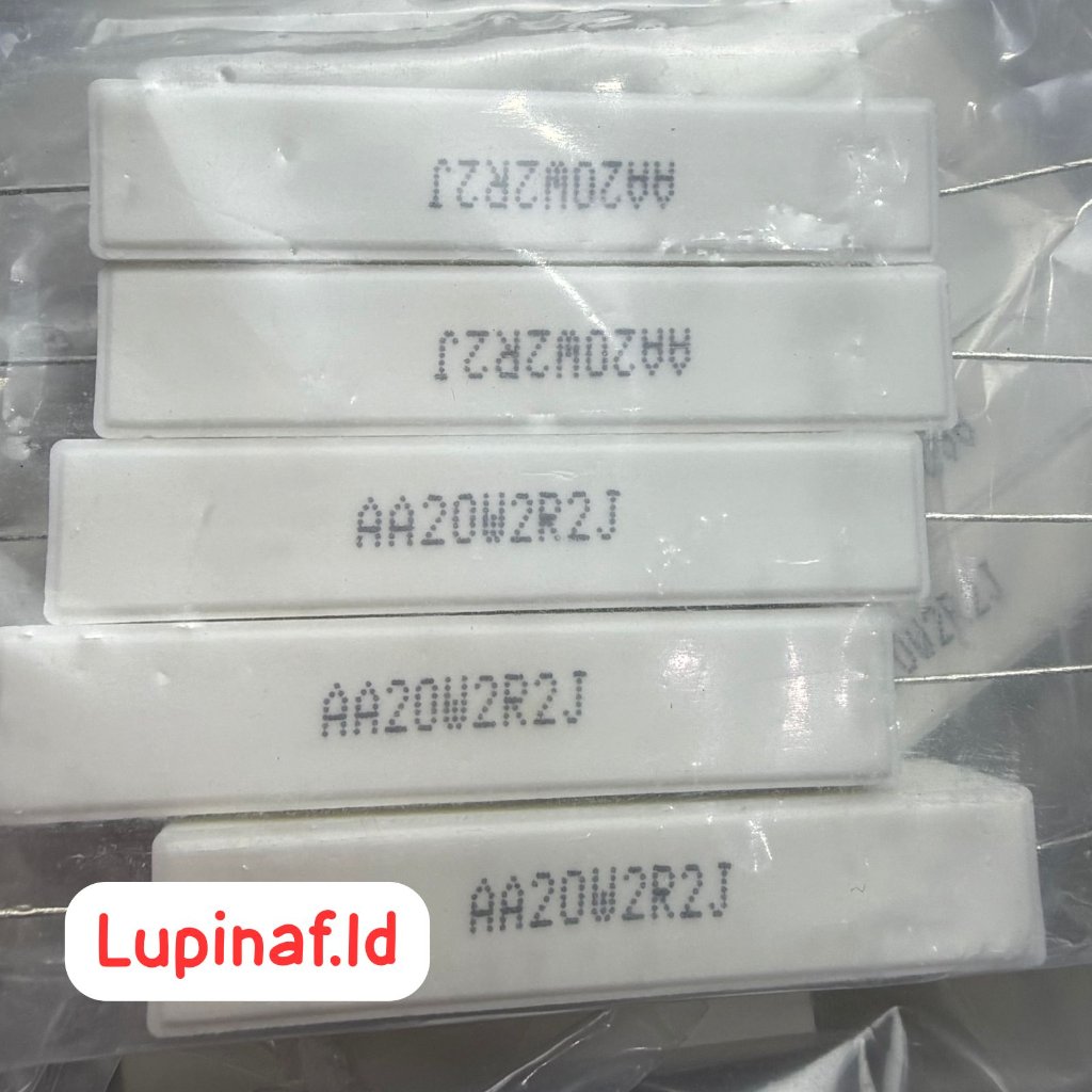 RESISTOR KAPUR 20W 20 WATT 20WATT 10 12 18 20 22 33 39 47 56 100 200 300 OHM